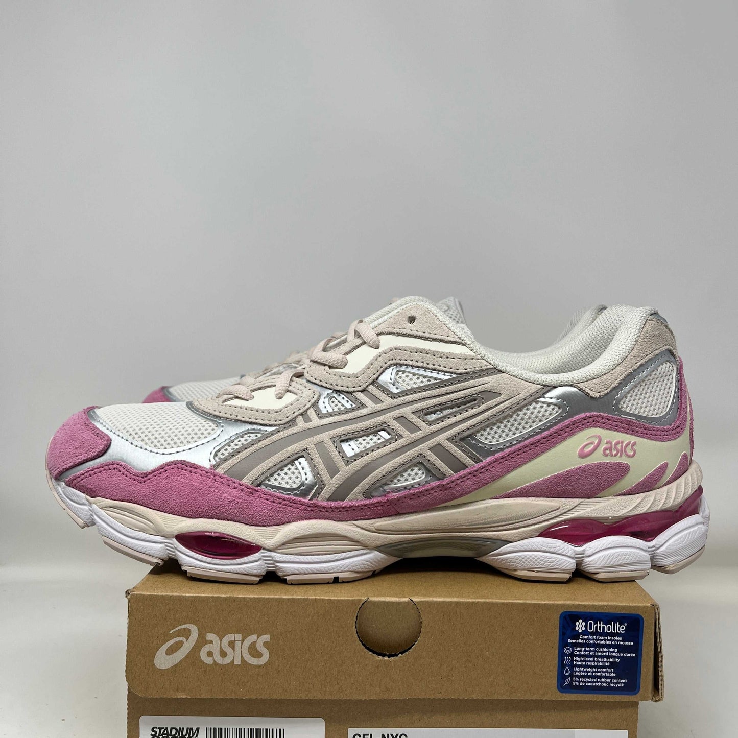 ASICS Gel-NYC Cream Mineral Beige Pink Used