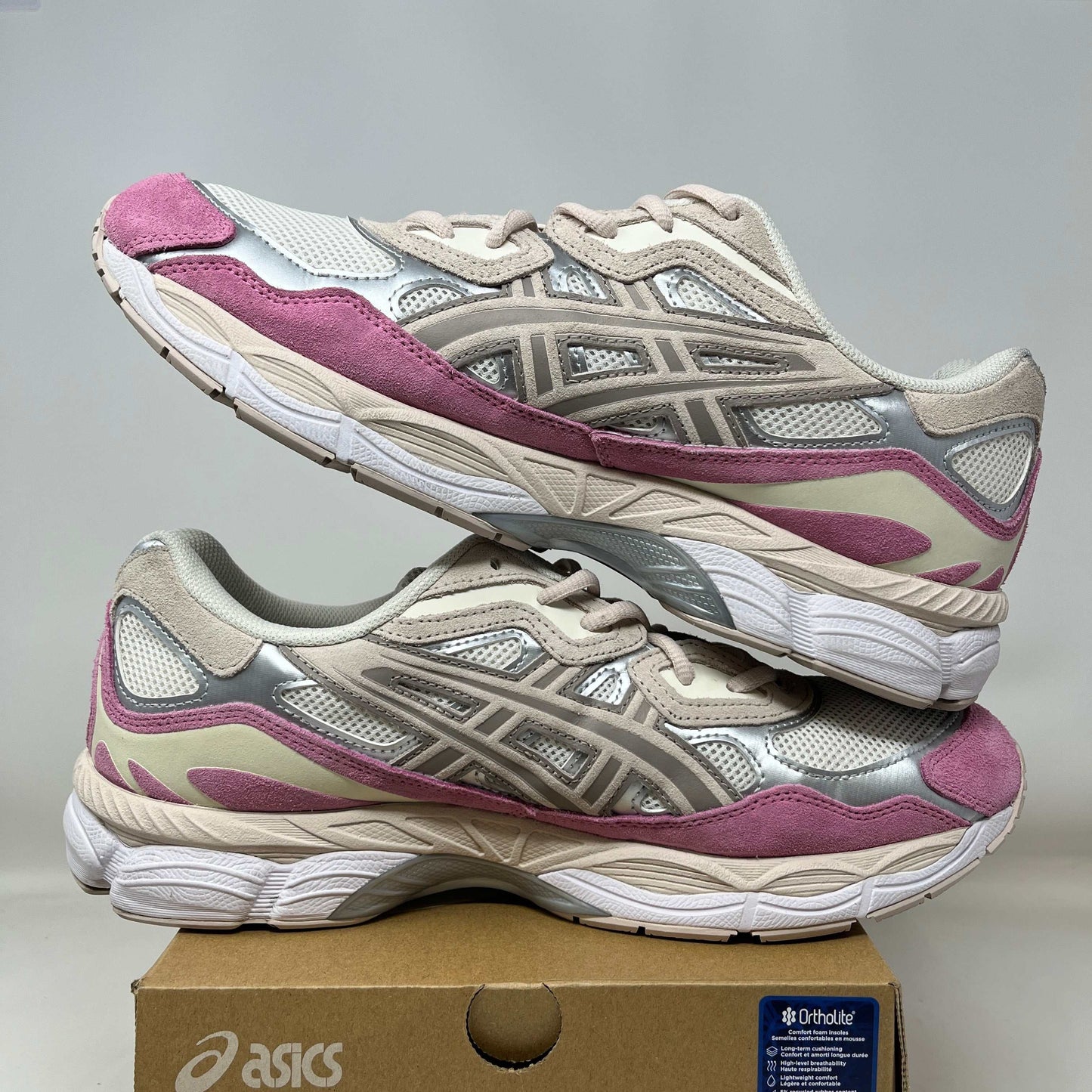 ASICS Gel-NYC Cream Mineral Beige Pink Used