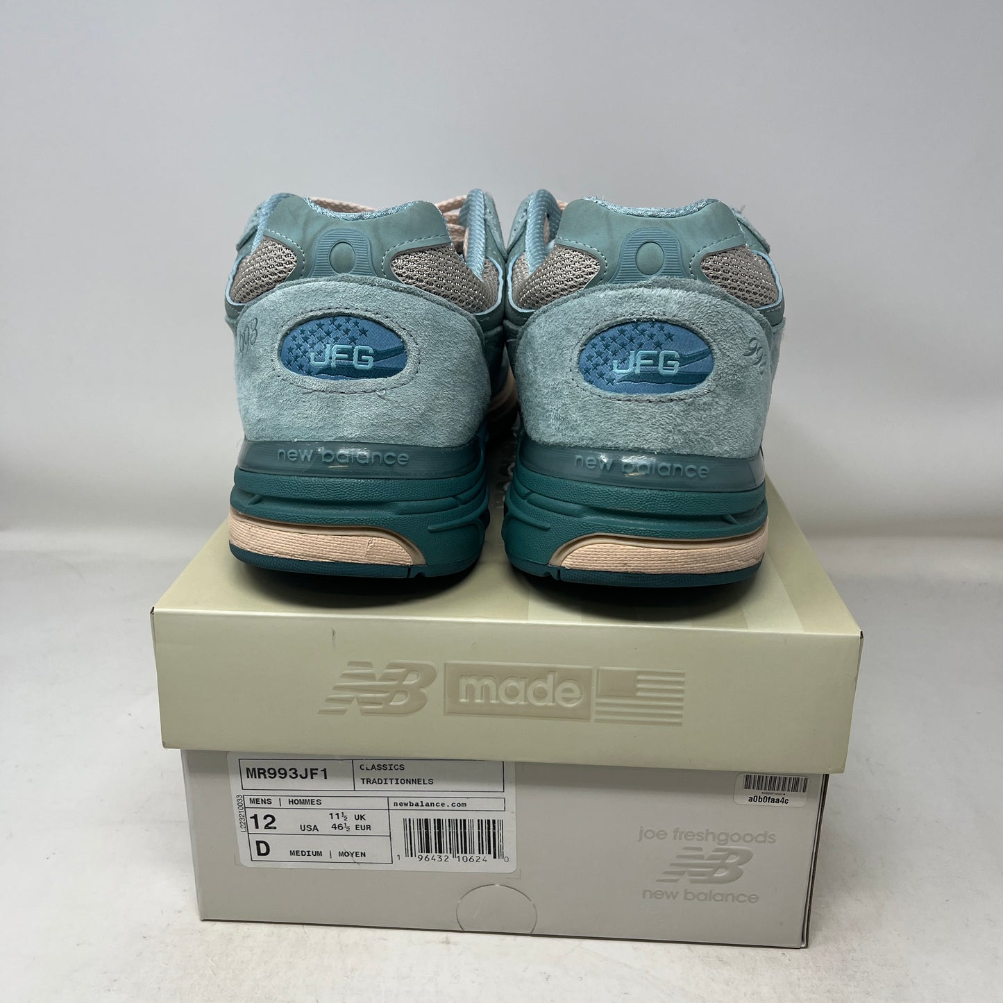 New Balance 993 Joe Freshgoods Performance Art Arctic Blue Used