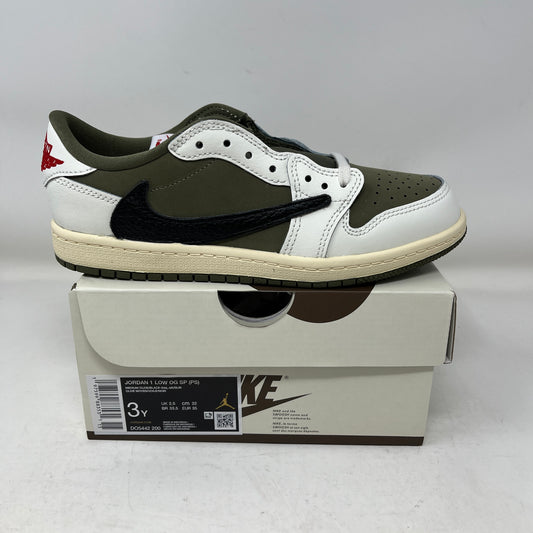 Jordan 1 Retro Low OG SP Travis Scott Medium Olive (PS)