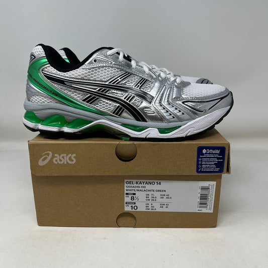 ASICS Gel-Kayano 14 White Malachite Green Used