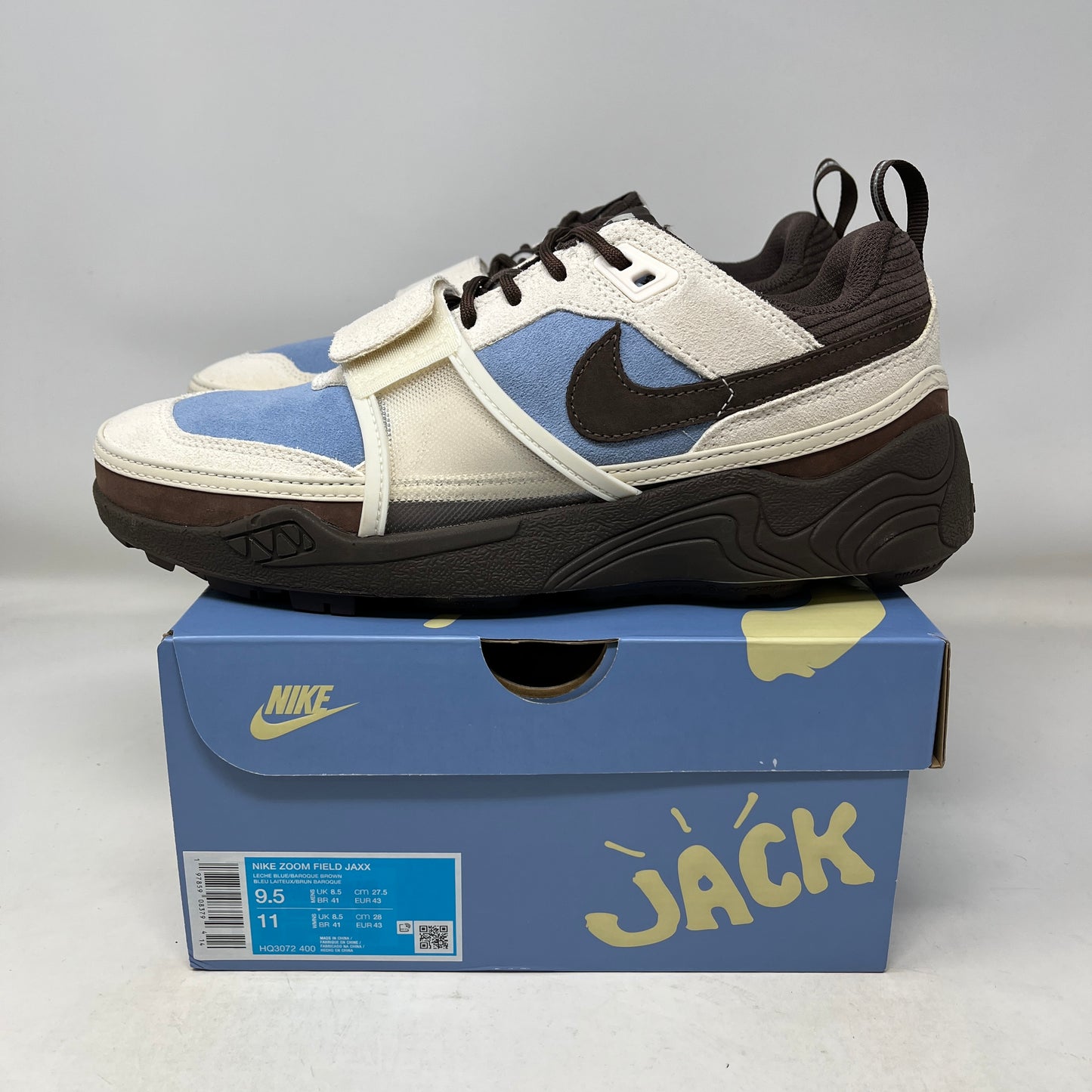 Nike Zoom Field Jaxx Travis Scott Leche Blue Used