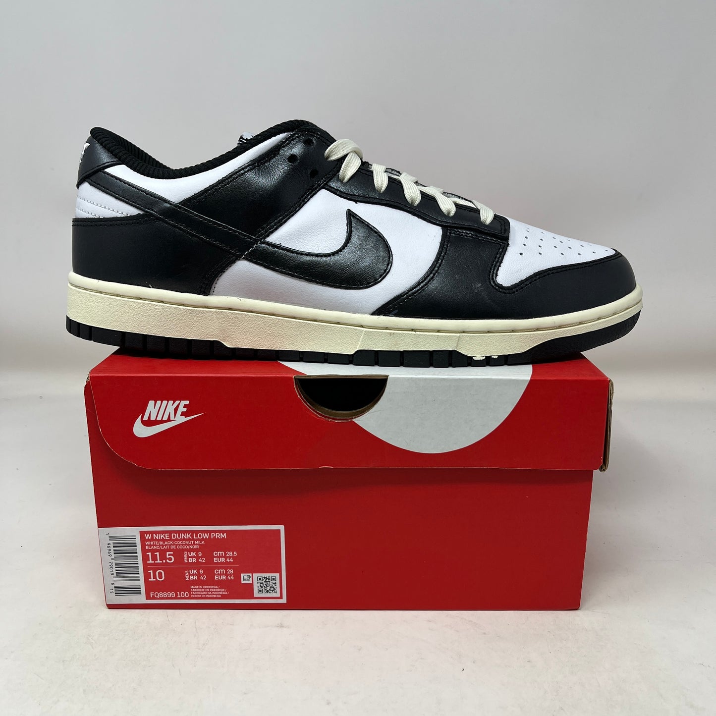 Nike Dunk Low Vintage Panda (Women's)