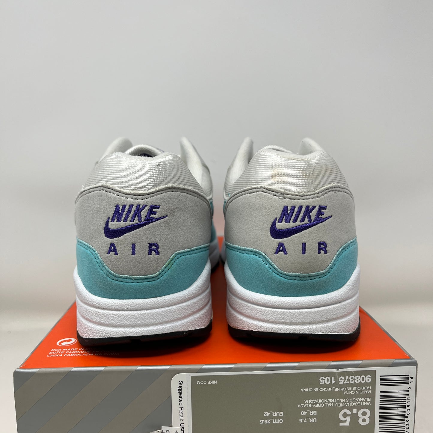 Nike Air Max 1 Anniversary Aqua Used