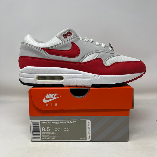 Nike Air Max 1 Anniversary Red (2017/2018 Restock Pair) Used