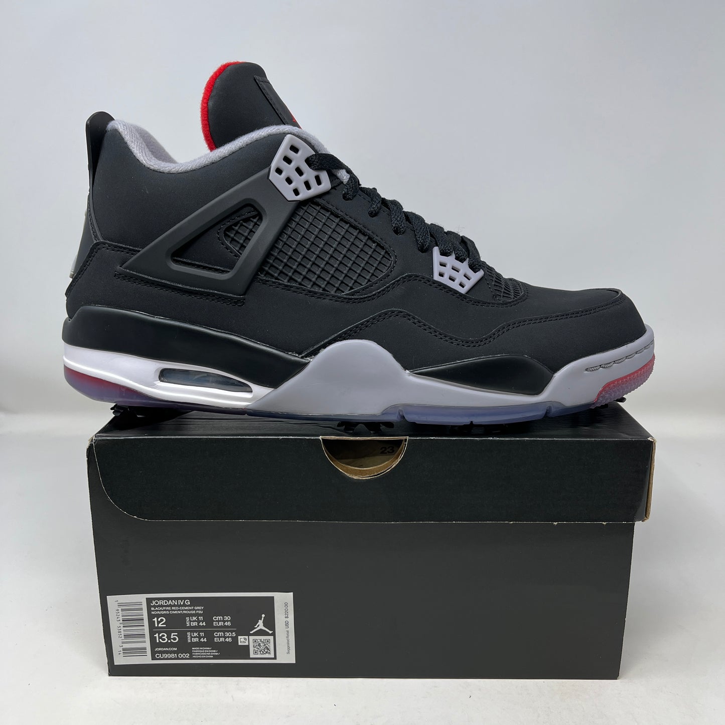 Jordan 4 Retro Golf Bred