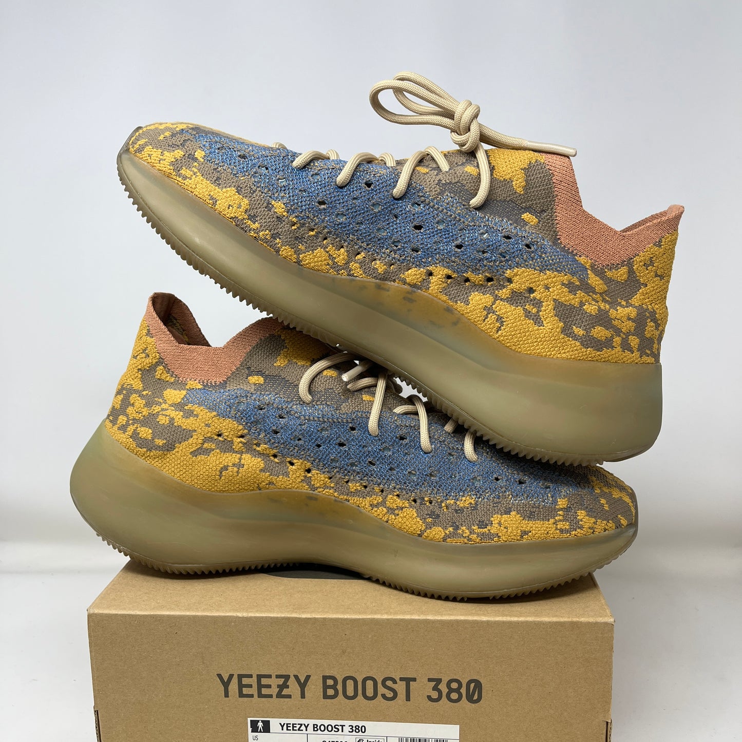 adidas Yeezy Boost 380 Blue Oat Used