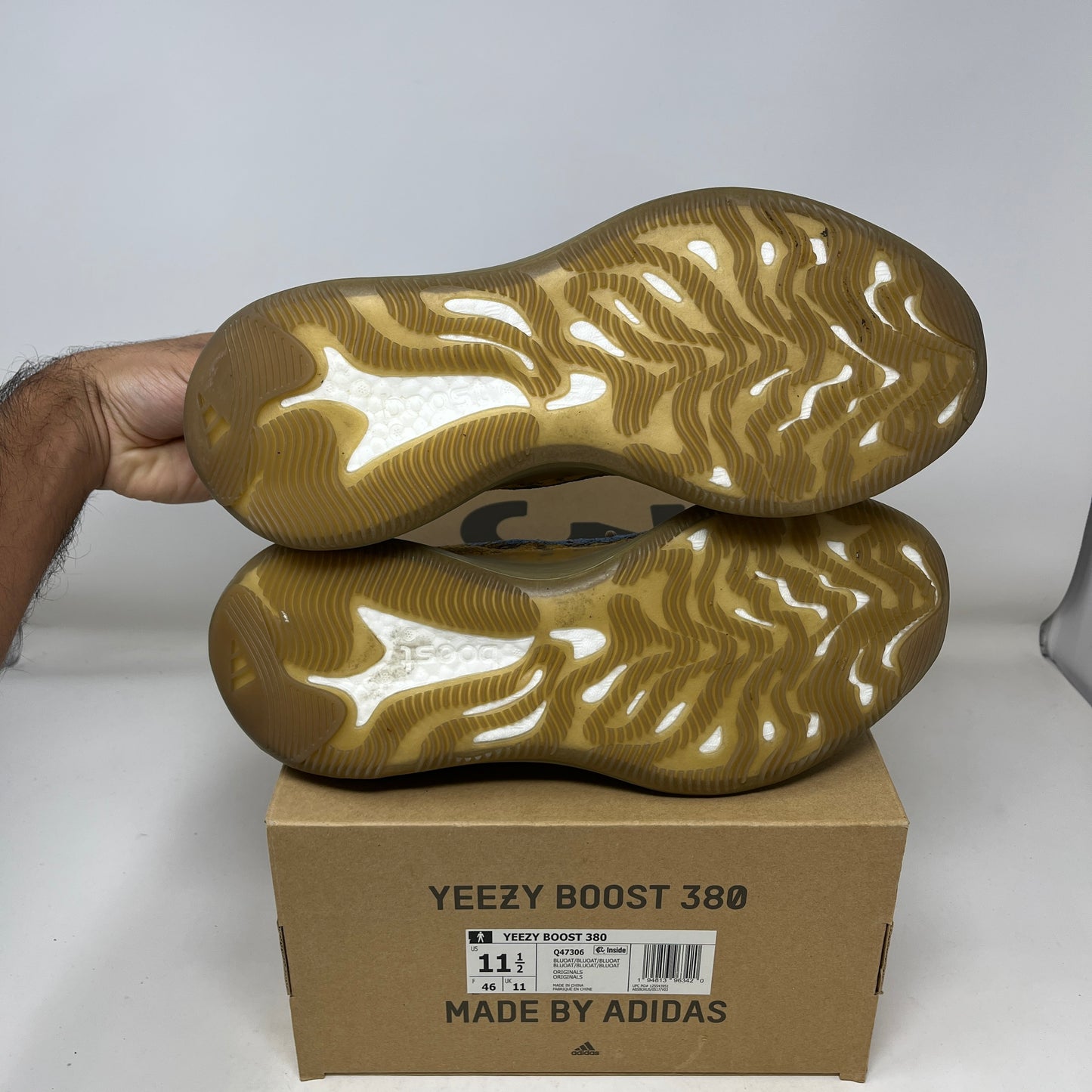 adidas Yeezy Boost 380 Blue Oat Used