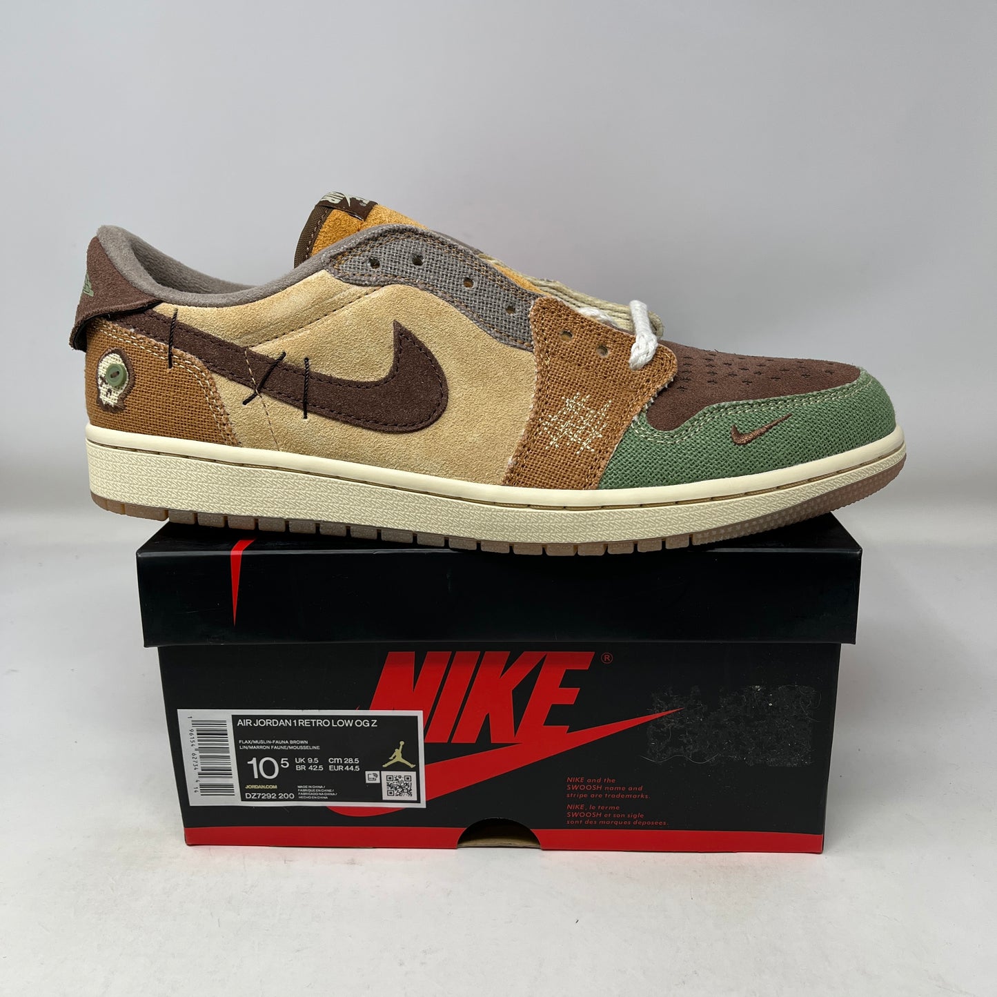Jordan 1 Retro Low OG Zion Williamson Voodoo