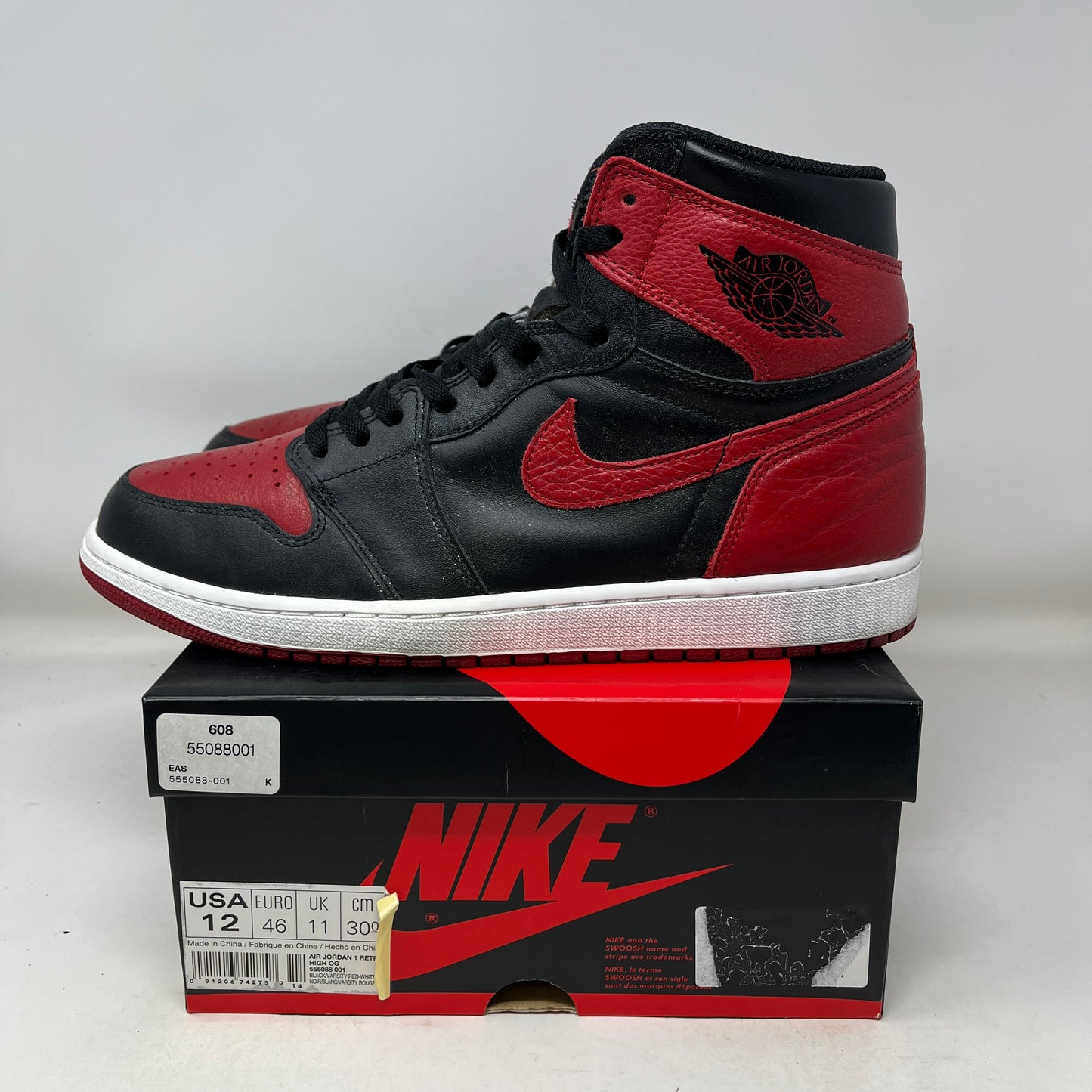 Jordan 1 Retro High Bred Banned (2016) Used