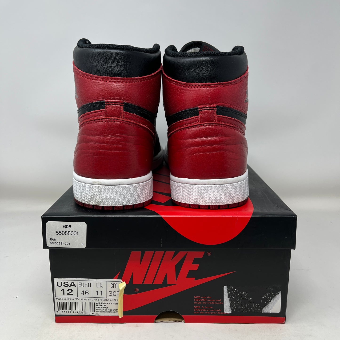 Jordan 1 Retro High Bred Banned (2016) Used