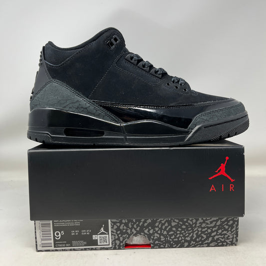 Jordan 3 Retro Black Cat (2025) Used