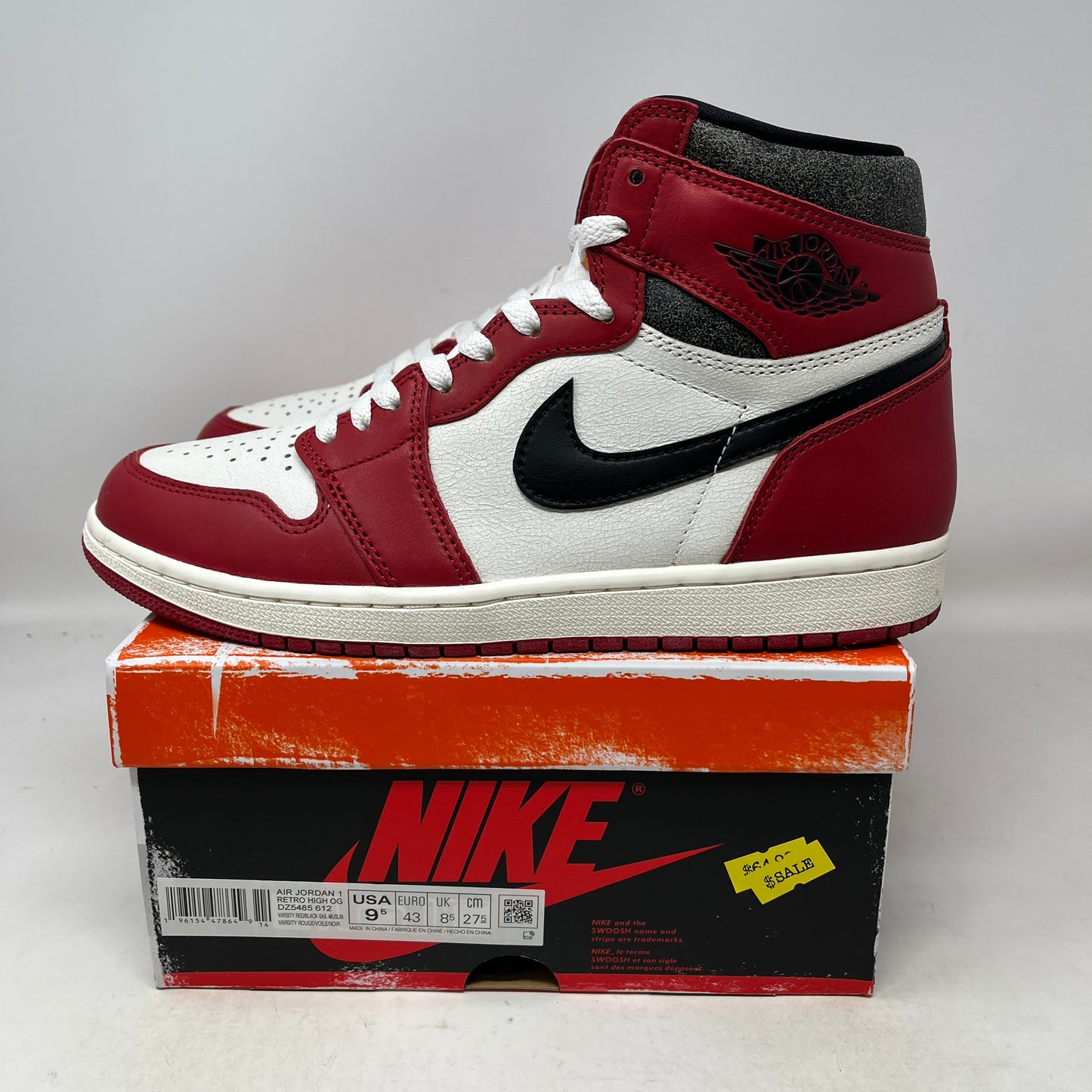 Jordan 1 Retro High OG Chicago Lost and Found Used