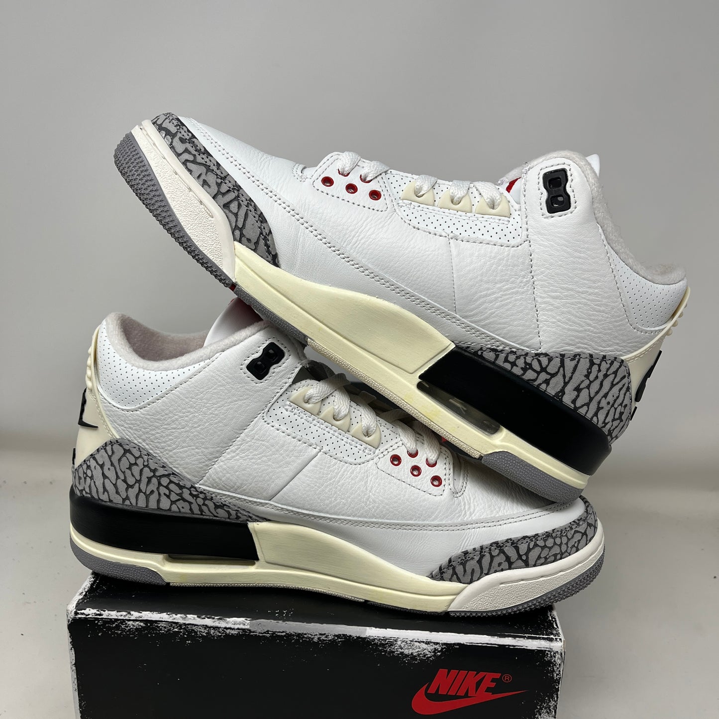 Jordan 3 Retro White Cement Reimagined Used