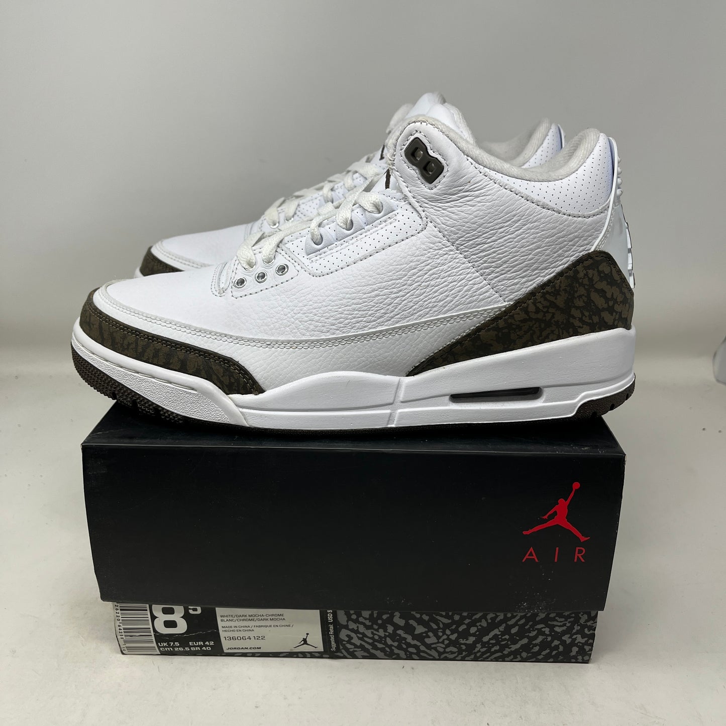 Jordan 3 Retro Mocha (2018) Used