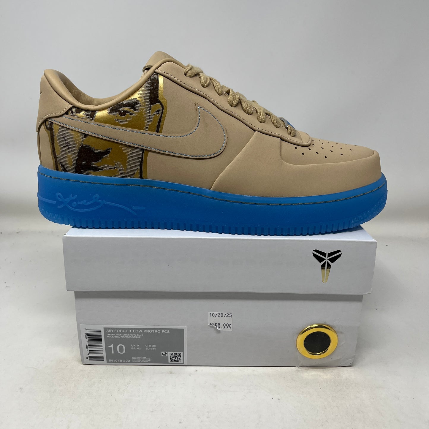 Nike Air Force 1 Low Protro Kobe Bryant Linen