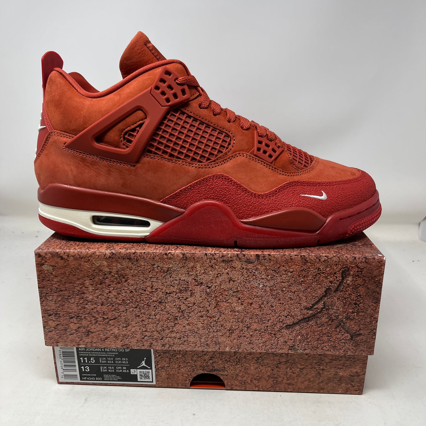 Air Jordan 4 Retro OG SP Nigel Sylvester Brick by Brick