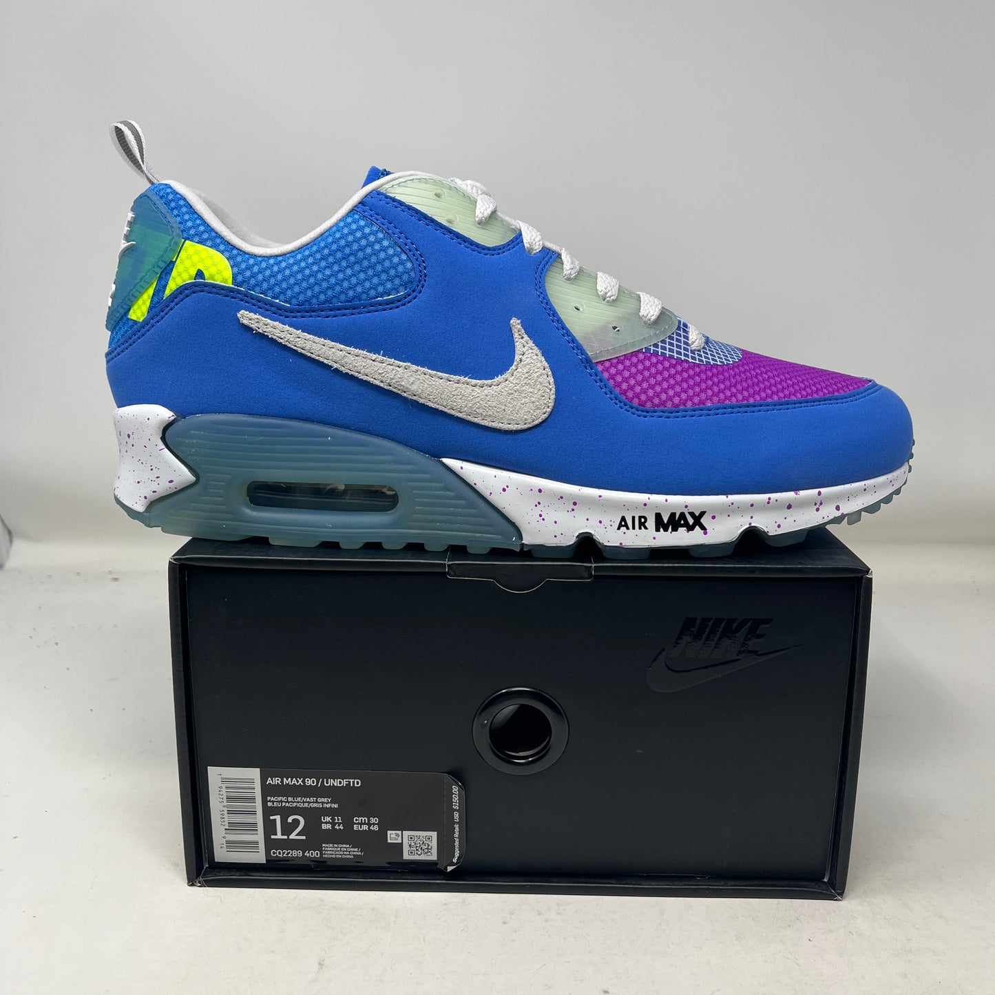 Nike Air Max 90 20 Undefeated Blue