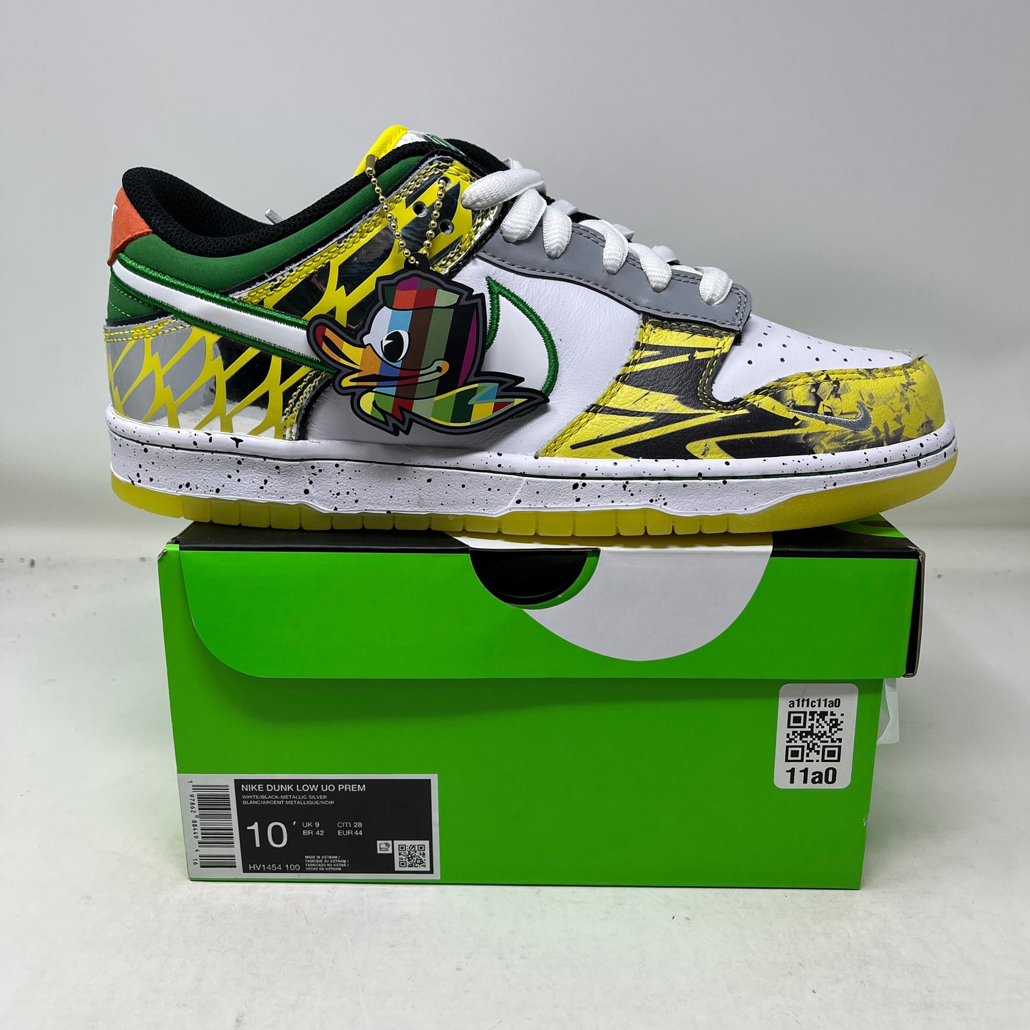 Nike Dunk Low What the Duck Away University of Oregon PE
