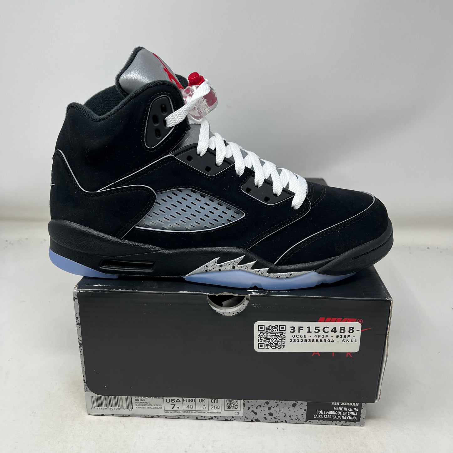 Jordan 5 Retro OG Black Metallic Reimagined (GS)