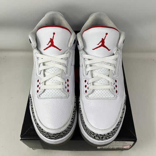 Jordan 3 Retro Free Throw Line White Cement Used