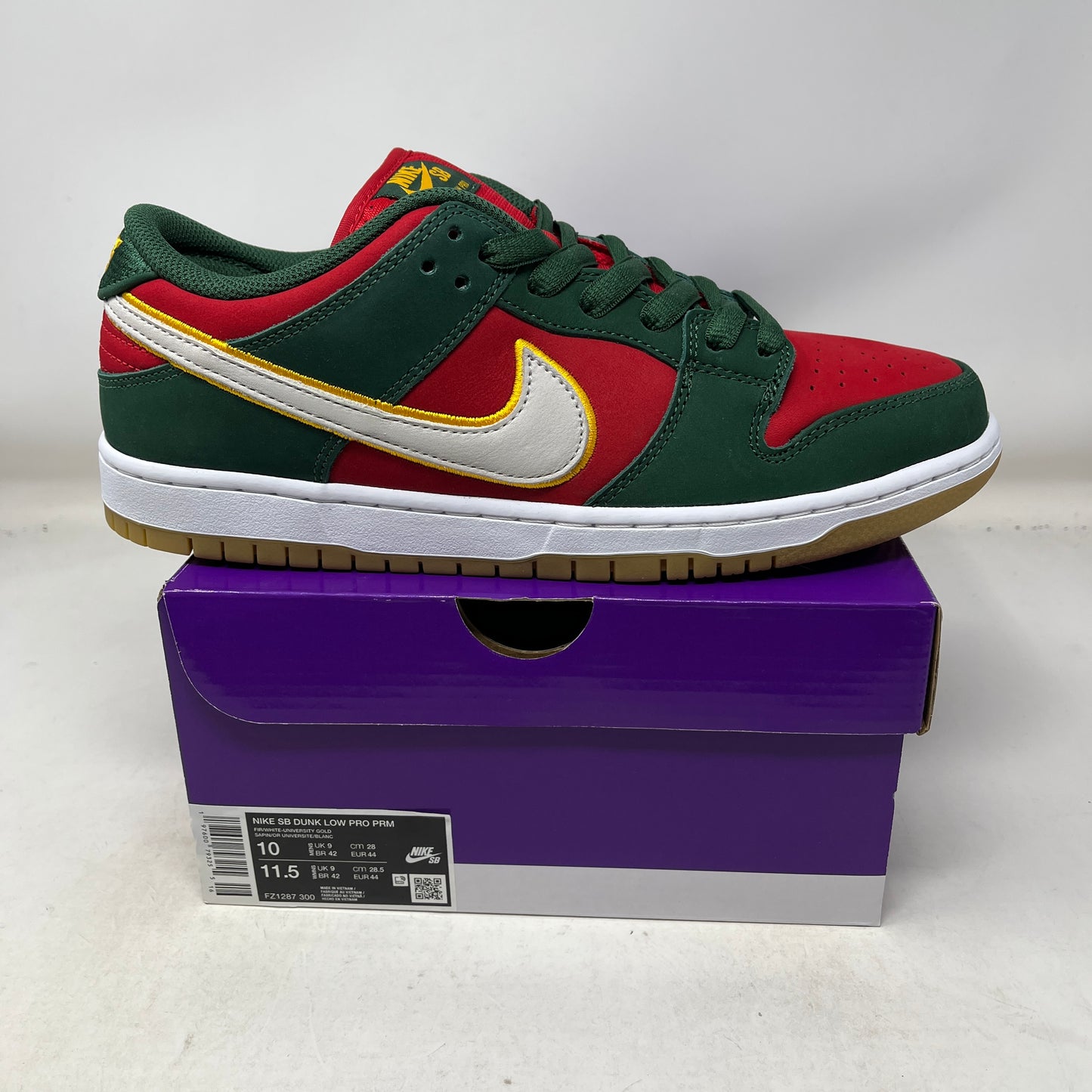 Nike SB Dunk Low Pro PRM Seattle Supersonics