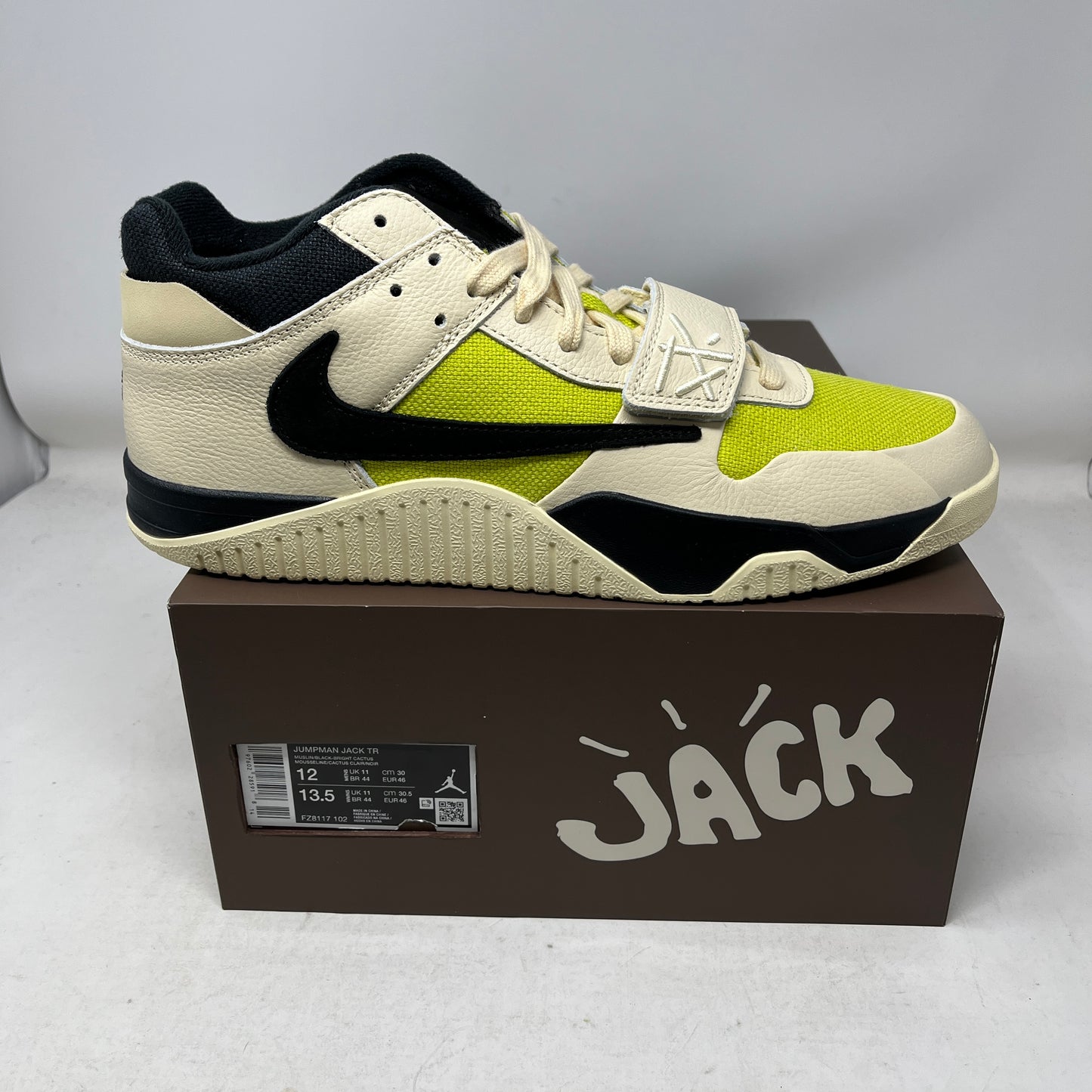 Jordan Jumpman Jack TR Travis Scott Bright Cactus