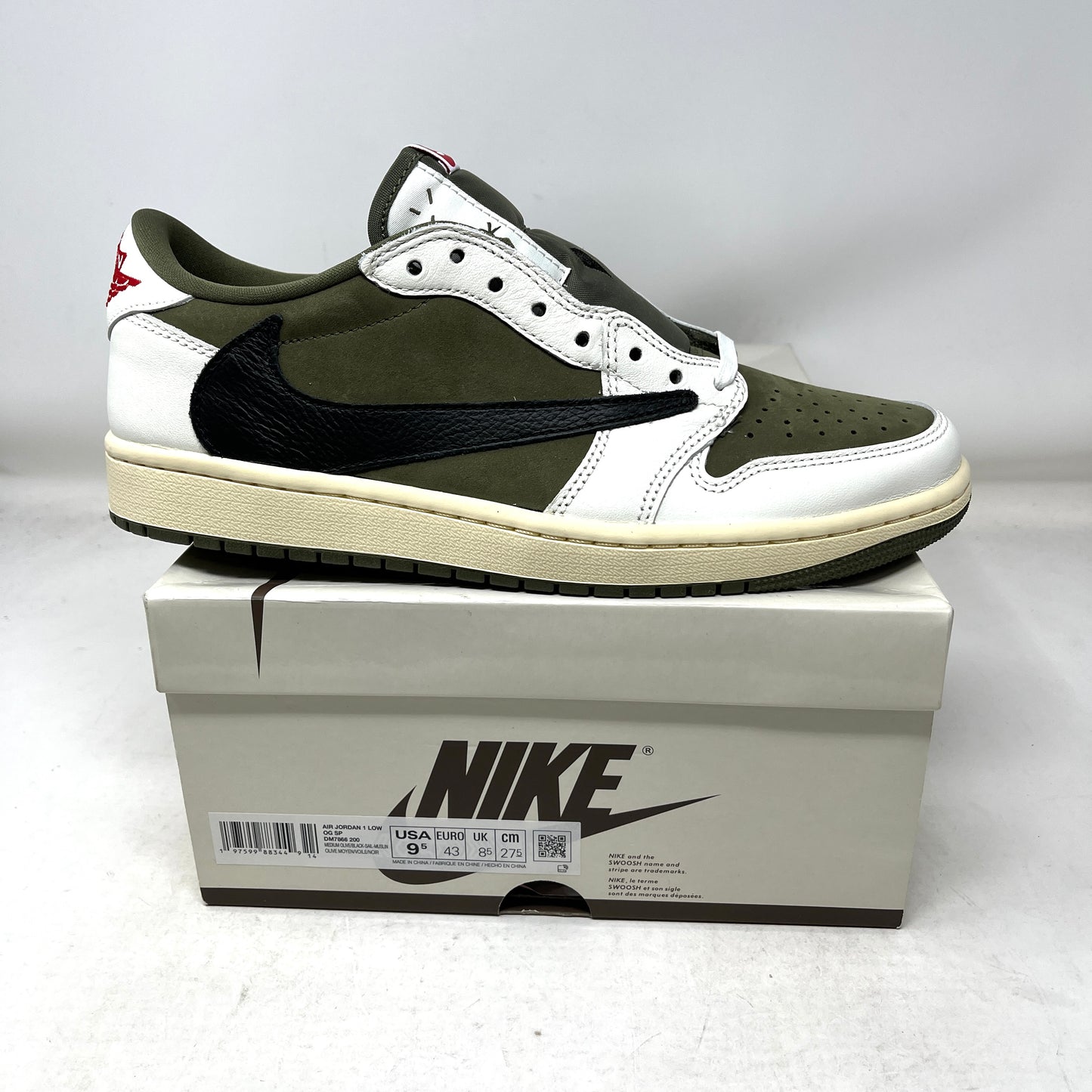 Jordan 1 Retro Low OG SP Travis Scott Medium Olive