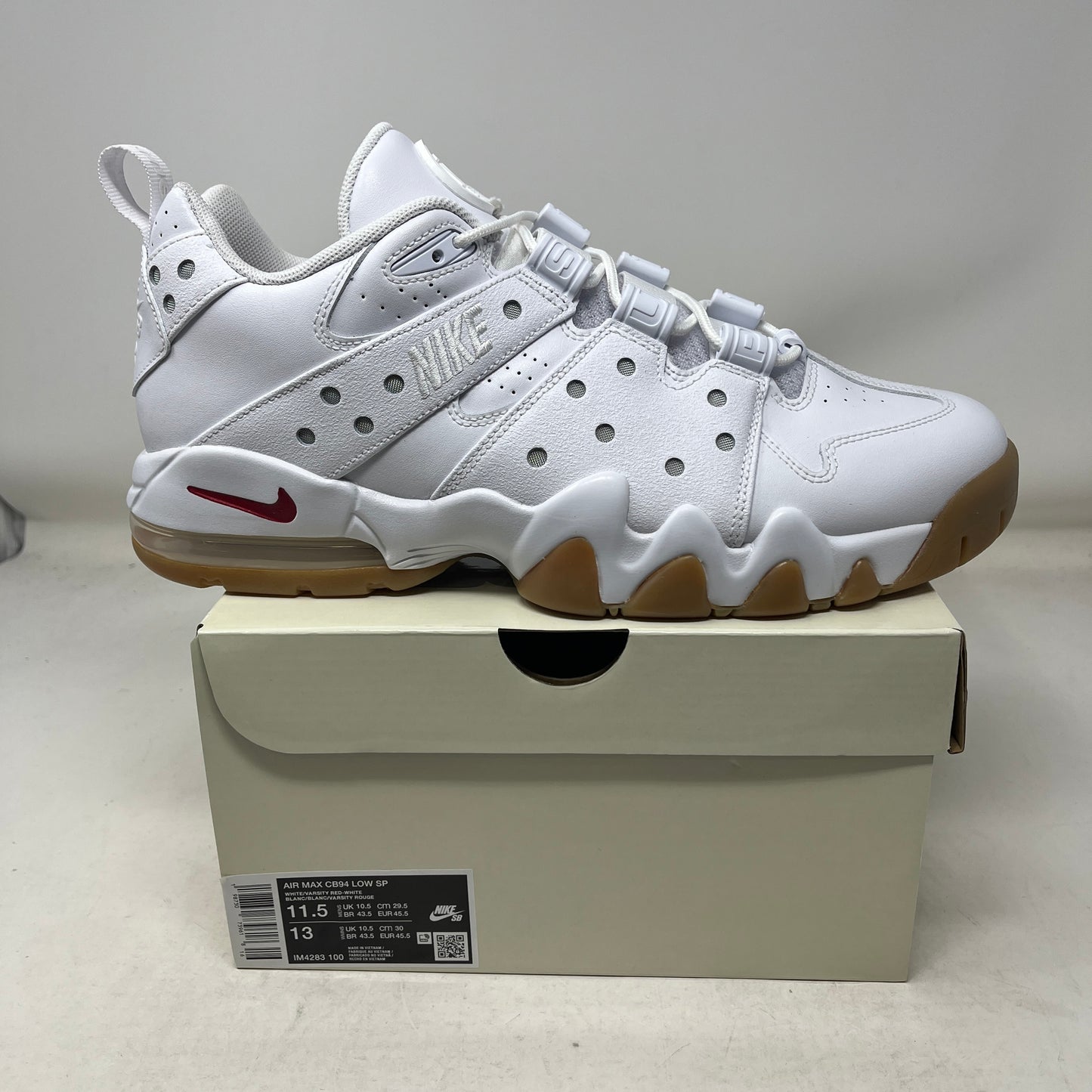 Nike SB Air Max 2 CB '94 Low Supreme White Gum