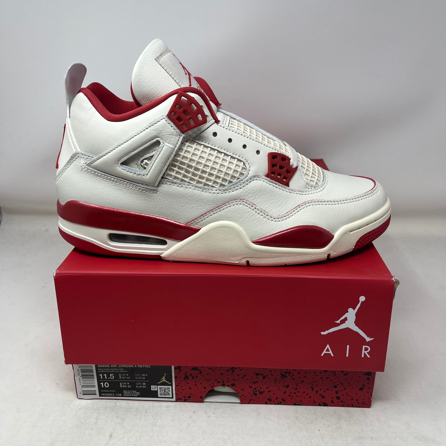 Jordan 4 Retro Valentine's Day Sierra Red (Women's)