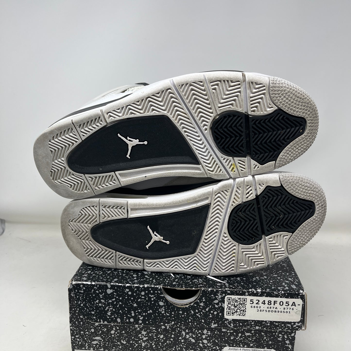 Jordan 4 Retro Military Black Used