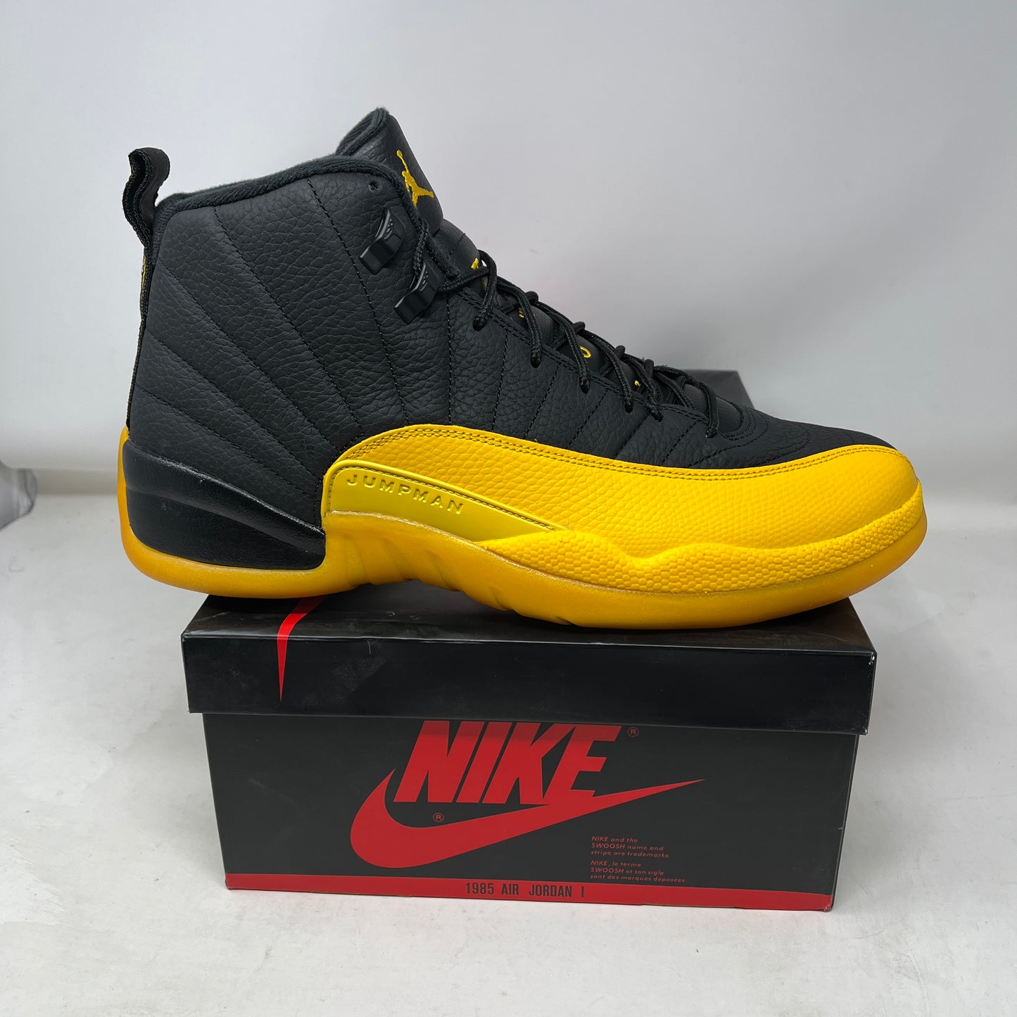 Jordan 12 Retro Black University Gold (No Box)