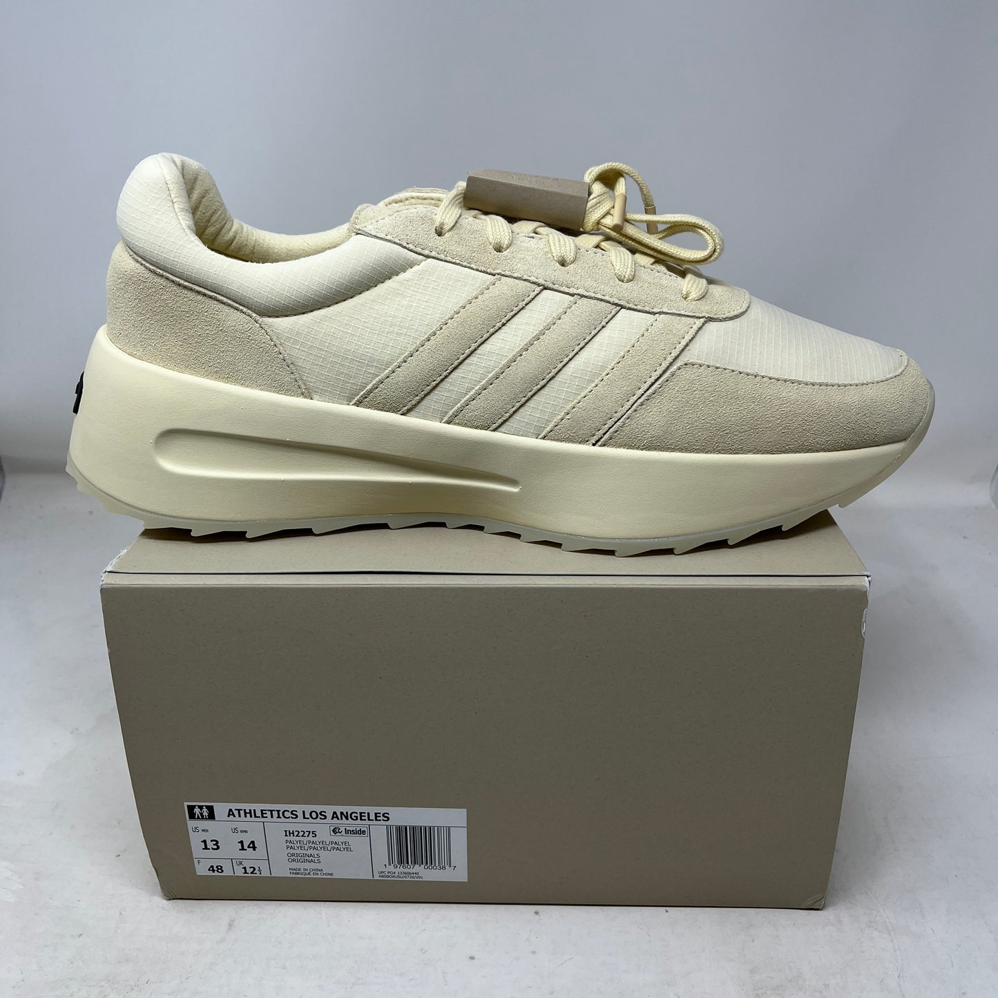 adidas Fear of God Athletics Los Angeles Pale Yellow