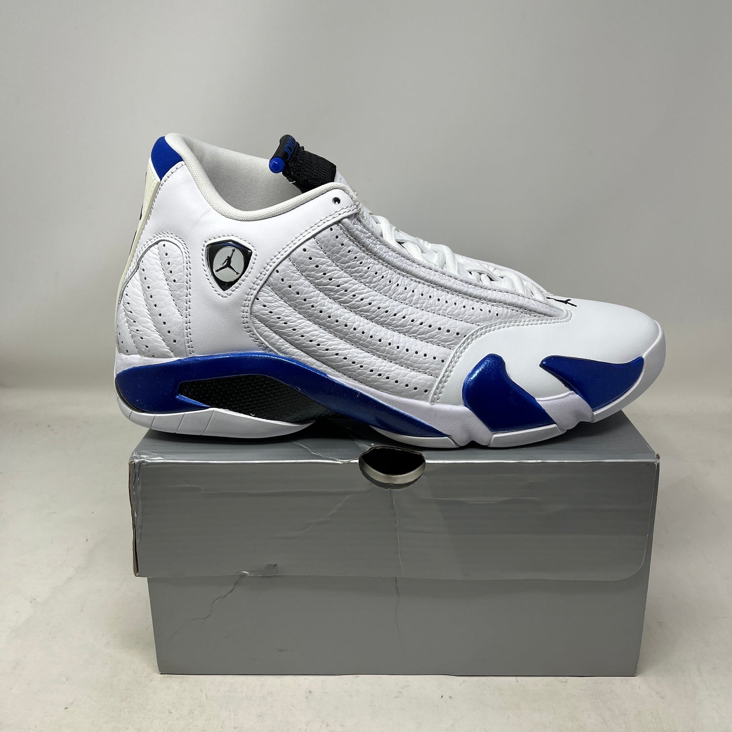 Jordan 14 Retro White Hyper Royal