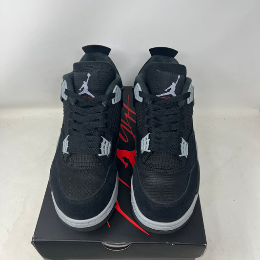 Jordan 4 Retro SE Black Canvas Used
