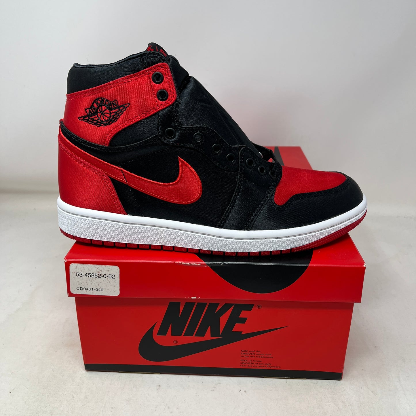 Jordan 1 Retro High OG Satin Bred (Women's)