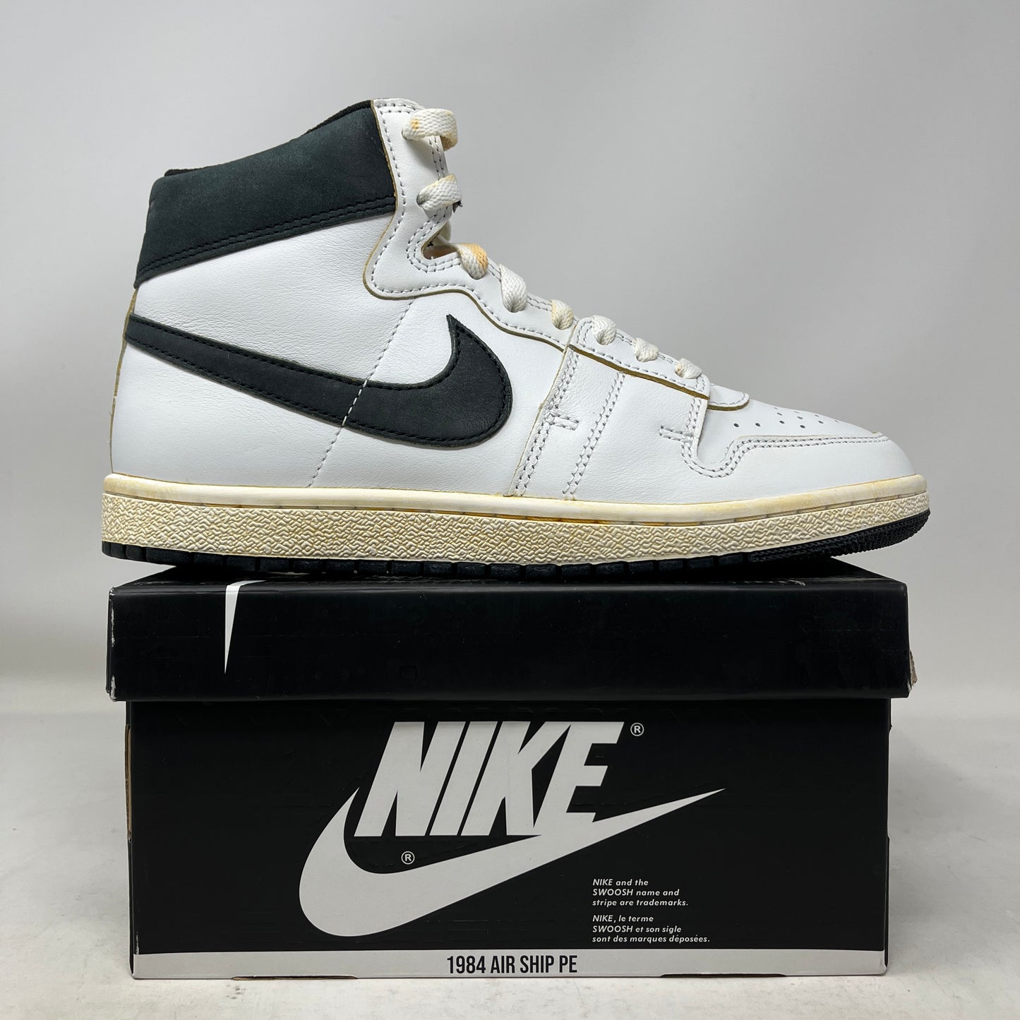 Nike Jordan Air Ship PE SP A Ma Maniére White Black