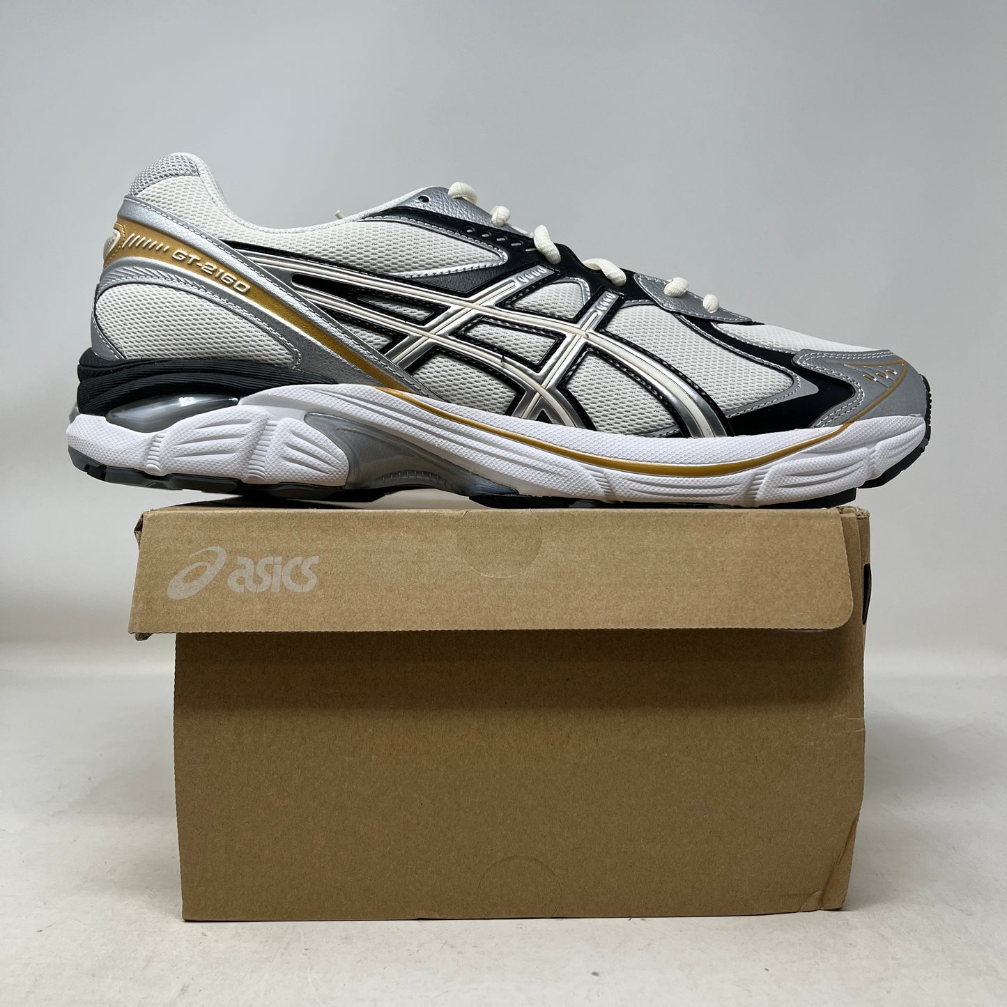 ASICS GT-2160 Cream Pure Silver Gold