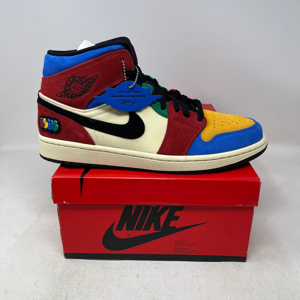 Jordan 1 Mid SE Fearless Blue the Great