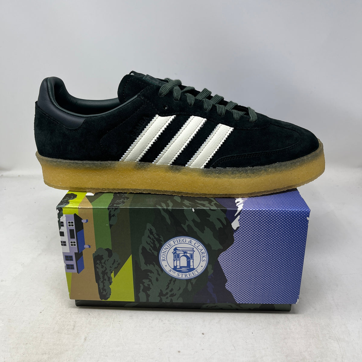 adidas Clarks 8th Street Samba by Ronnie Fieg Shadow Green