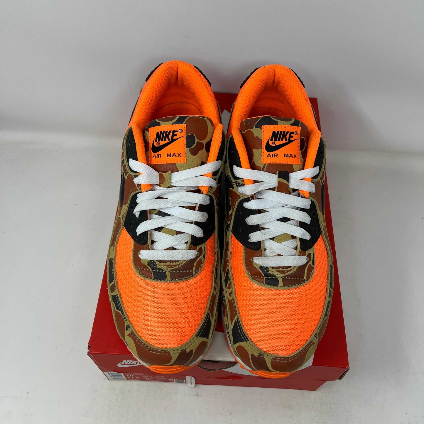 Nike Air Max 90 Duck Camo Orange Used
