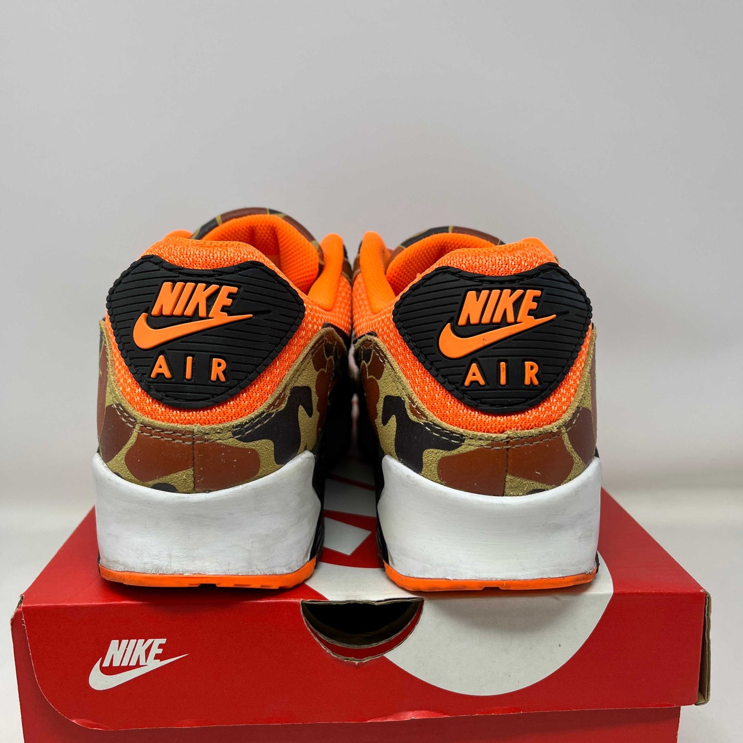 Nike Air Max 90 Duck Camo Orange Used