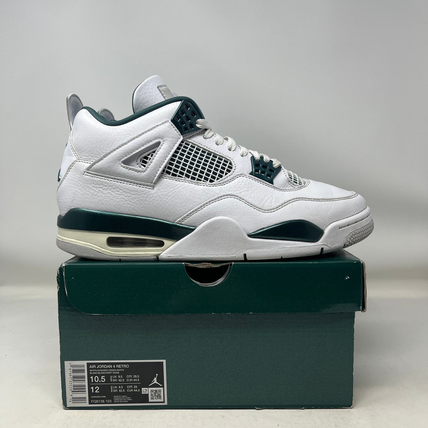 Jordan 4 Retro Oxidized Green Used