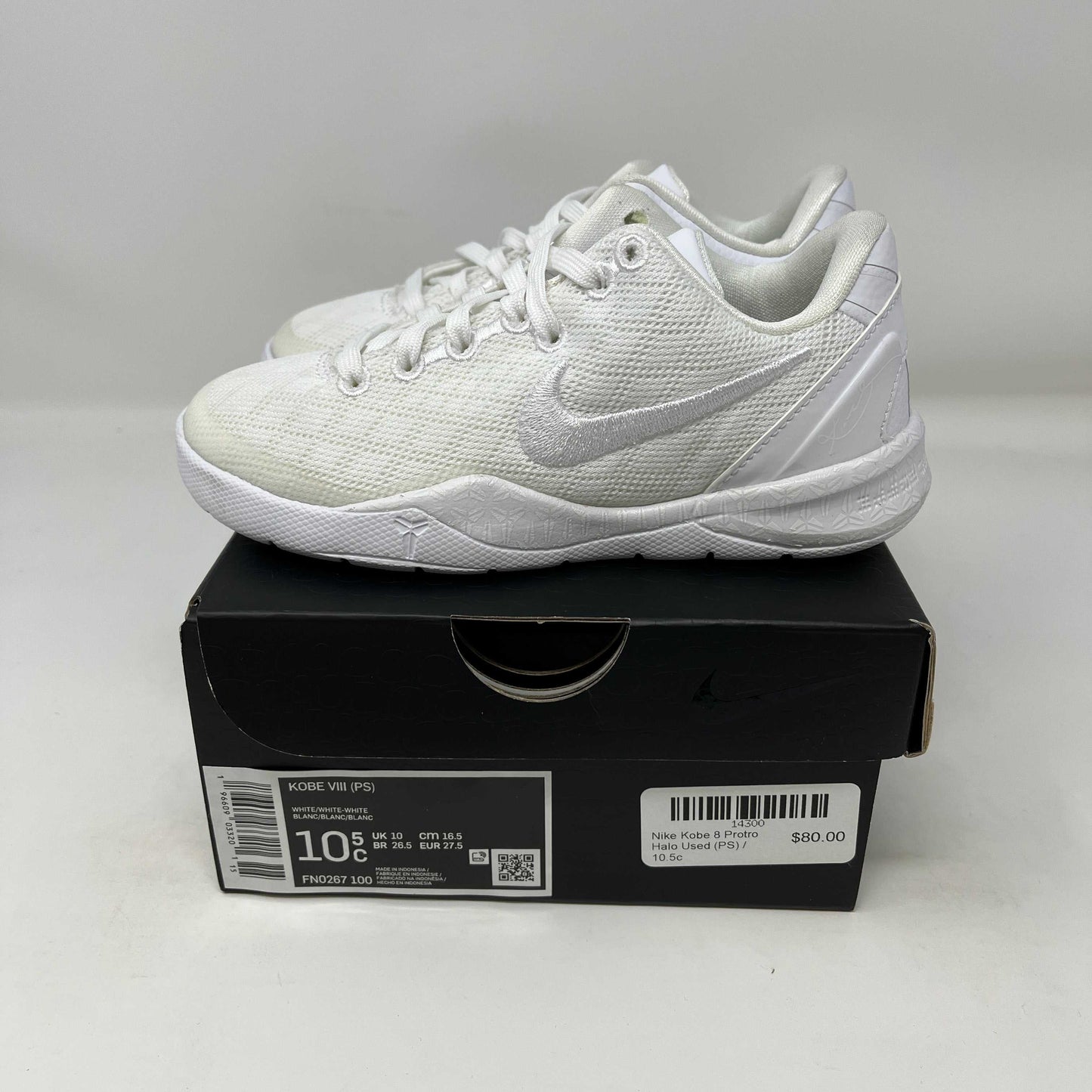 Nike Kobe 8 Protro Halo Used (PS)