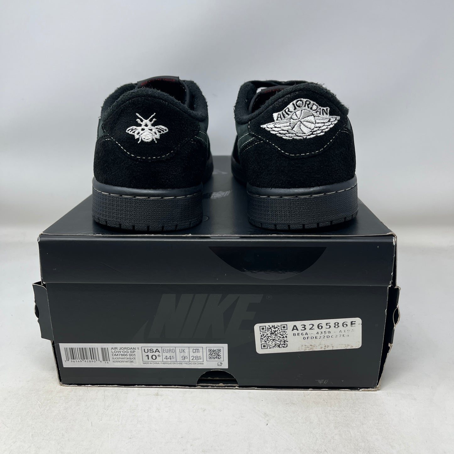 Jordan 1 Retro Low OG SP Travis Scott Black Phantom Used