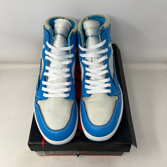 Jordan 1 Retro High Off-White University Blue Used