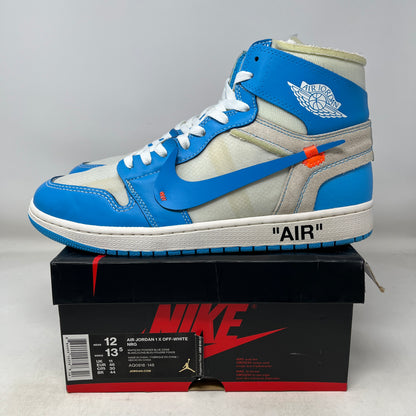Jordan 1 Retro High Off-White University Blue Used