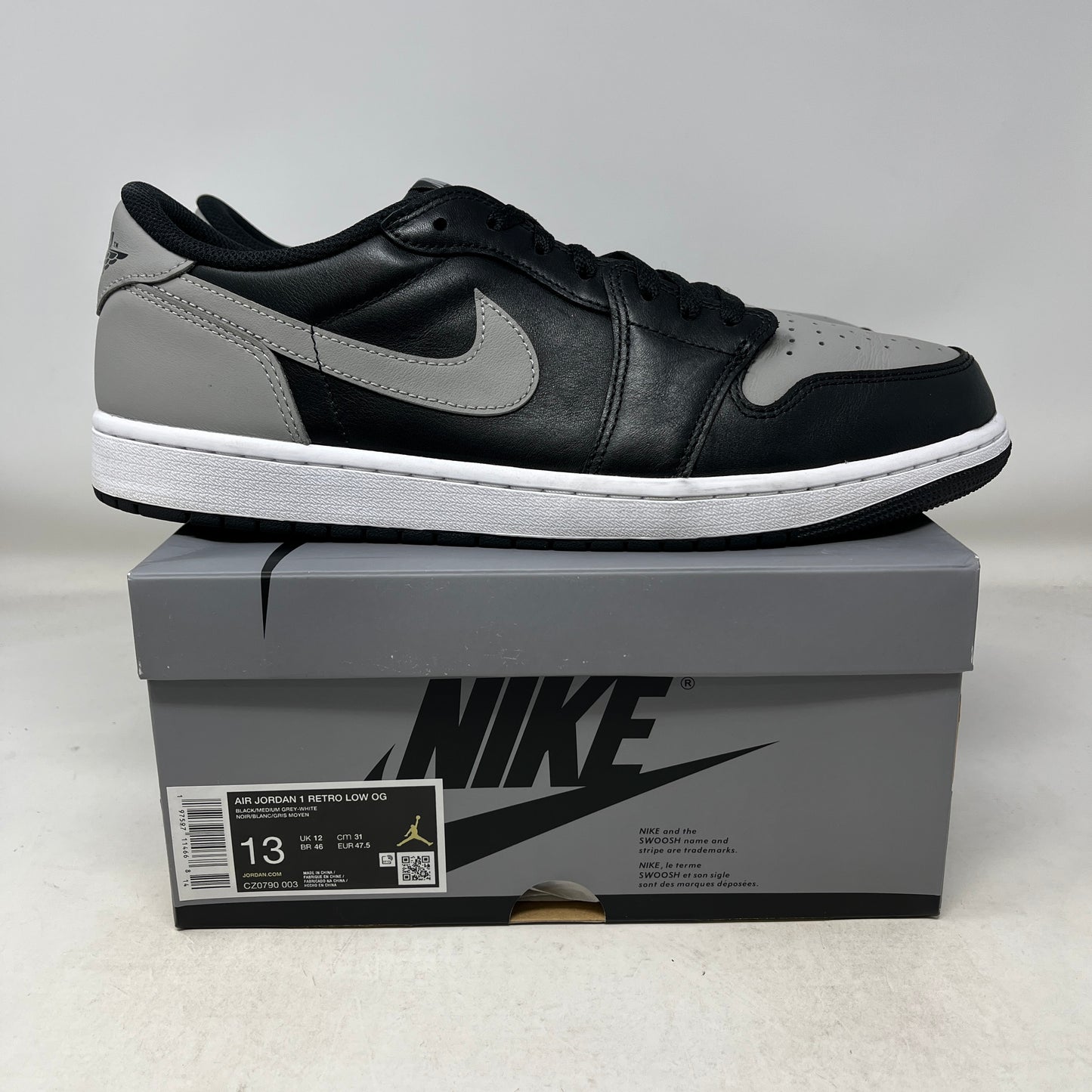 Jordan 1 Retro Low OG Shadow (2024) Used