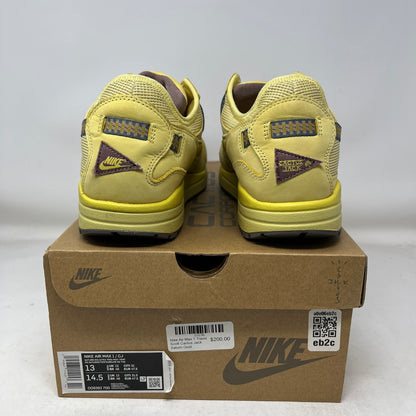 Nike Air Max 1 Travis Scott Cactus Jack Saturn Gold Used