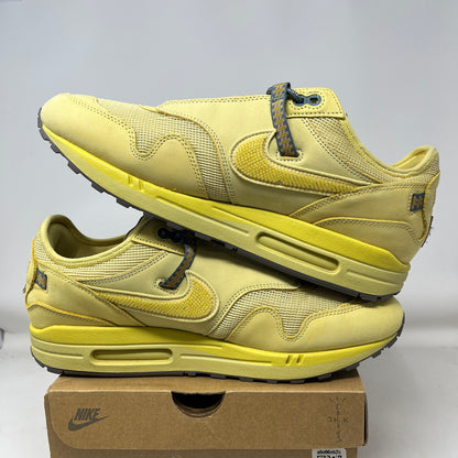 Nike Air Max 1 Travis Scott Cactus Jack Saturn Gold Used